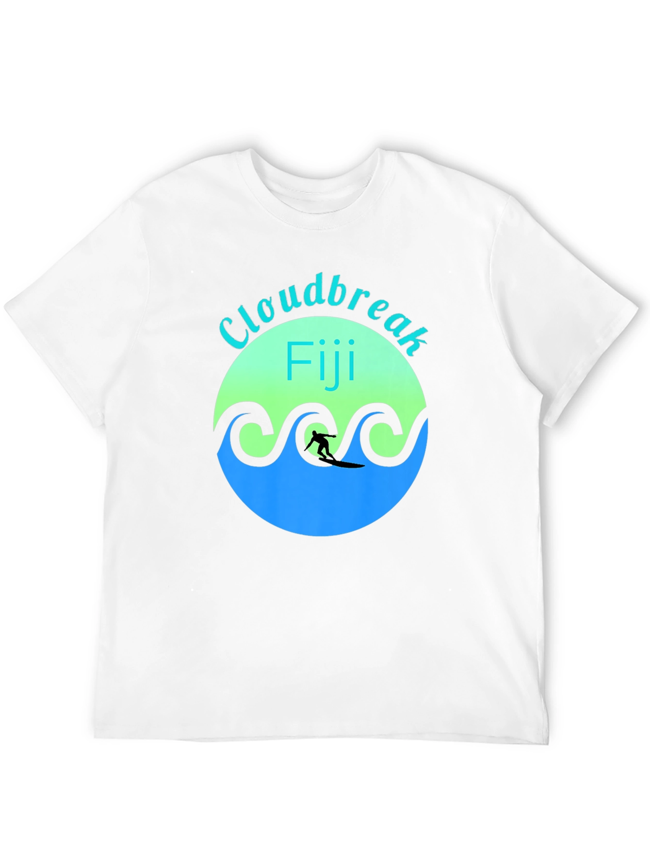 Cloudbreak Fiji Surfing Graphic Tee