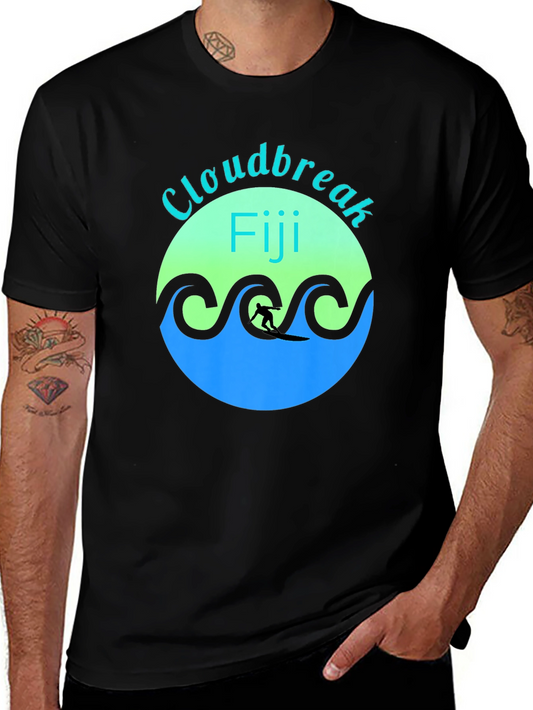 Cloudbreak Fiji Surfing Graphic Tee