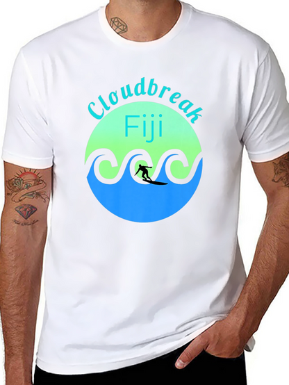 Cloudbreak Fiji Surfing Graphic Tee