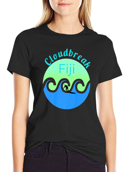 Cloudbreak Fiji Surfing Graphic Tee
