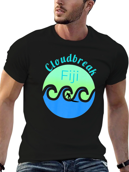 Cloudbreak Fiji Surfing Graphic Tee