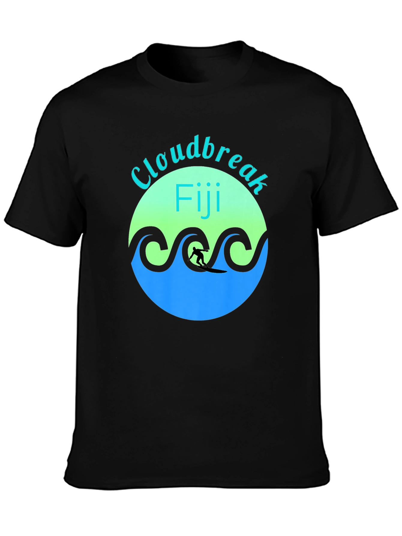 Cloudbreak Fiji Surfing Graphic Tee