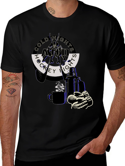 Cold Nights & Hockey Fights T-Shirt