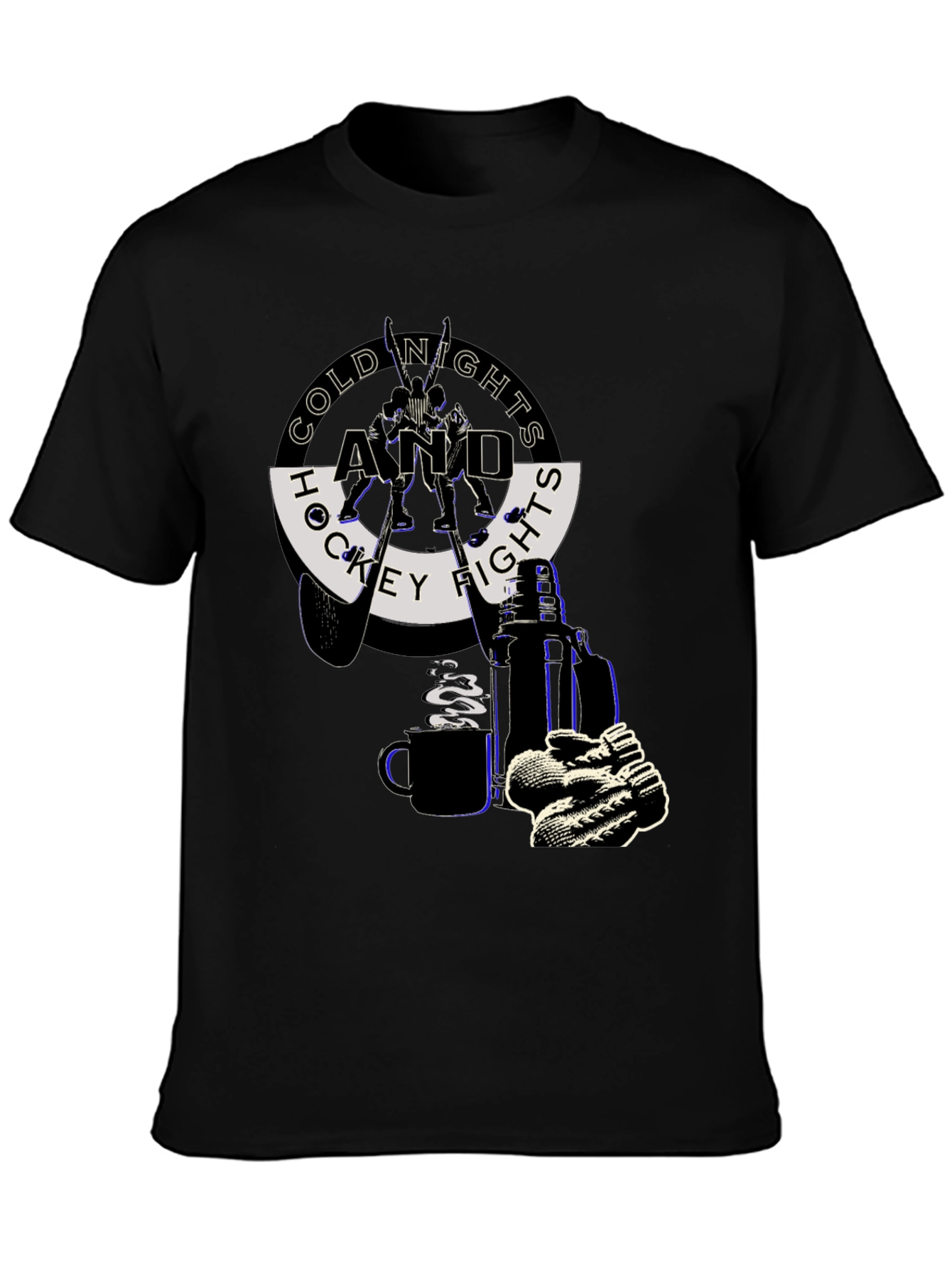 Cold Nights & Hockey Fights T-Shirt