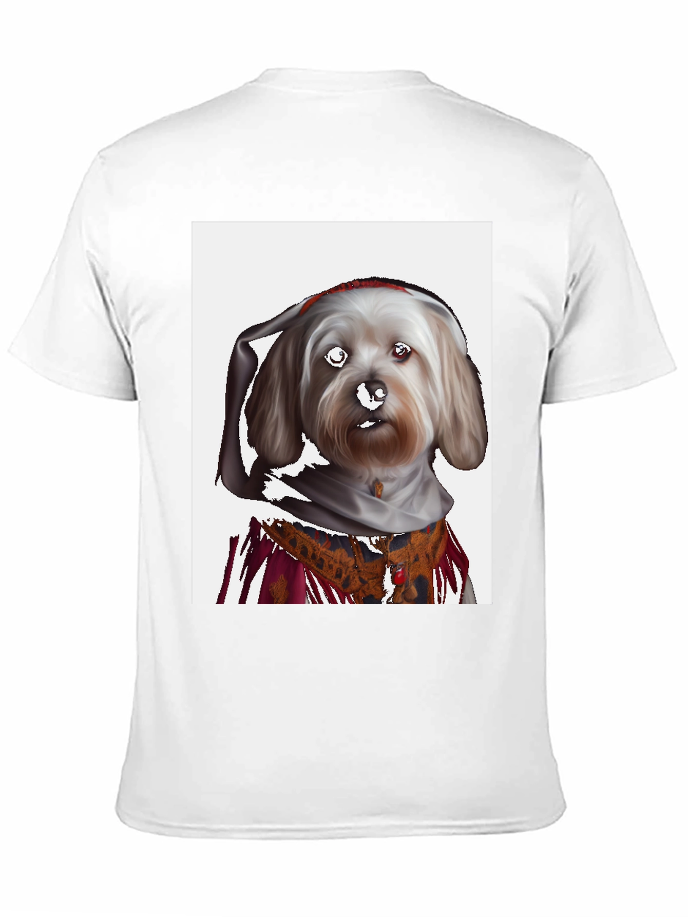 Dog Art T-Shirt - Funny Pet Portrait Tee