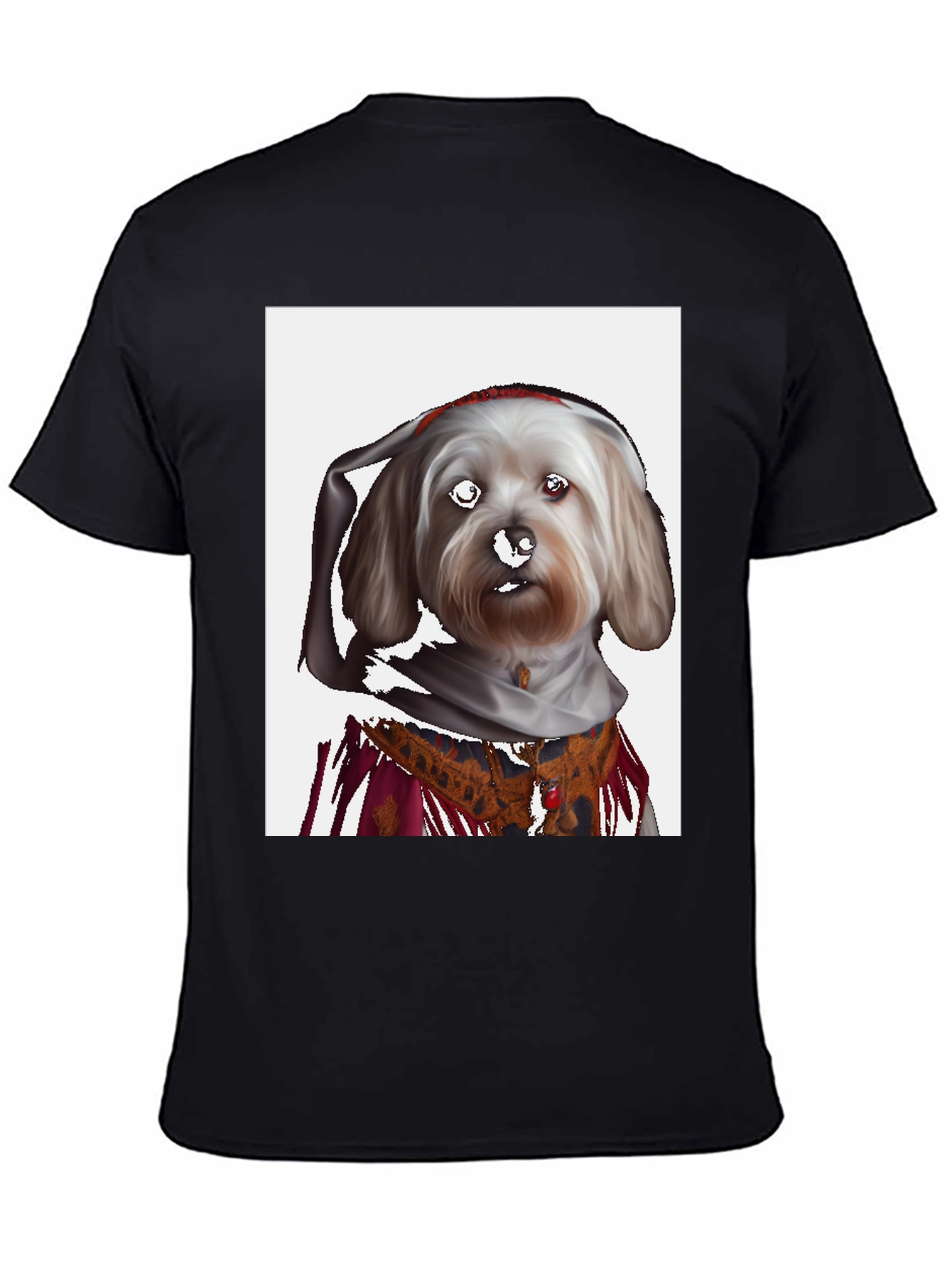 Dog Art T-Shirt - Funny Pet Portrait Tee