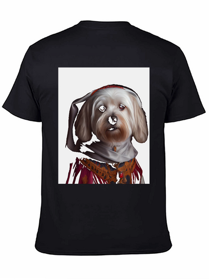 Dog Art T-Shirt - Funny Pet Portrait Tee