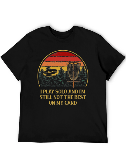 Solo Disc Golf T-Shirt - Funny Disc Golf Apparel