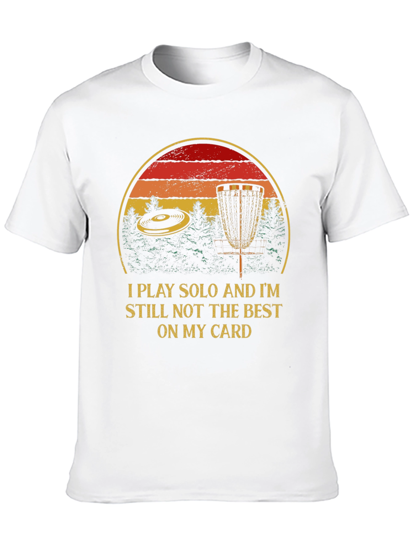 Solo Disc Golf T-Shirt - Funny Disc Golf Apparel