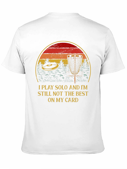 Solo Disc Golf T-Shirt - Funny Disc Golf Apparel