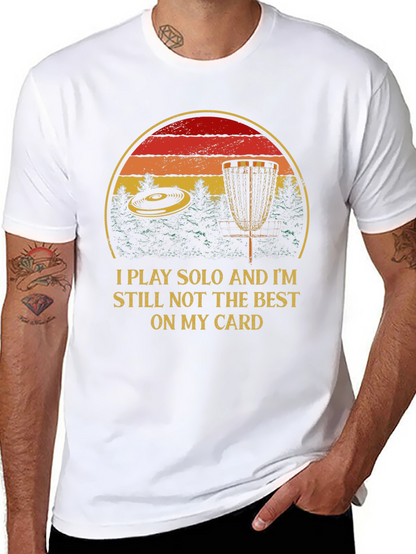 Solo Disc Golf T-Shirt - Funny Disc Golf Apparel