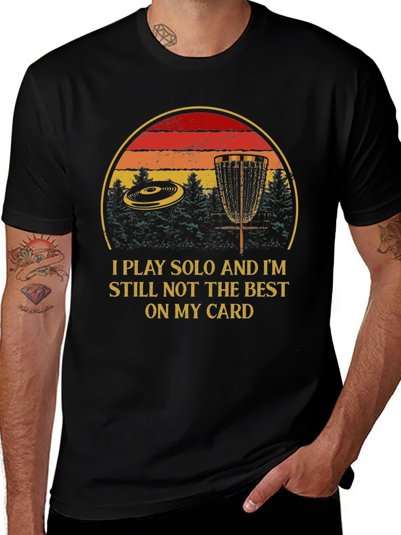 Solo Disc Golf T-Shirt - Funny Disc Golf Apparel