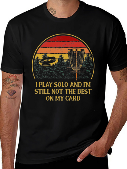 Solo Disc Golf T-Shirt - Funny Disc Golf Apparel