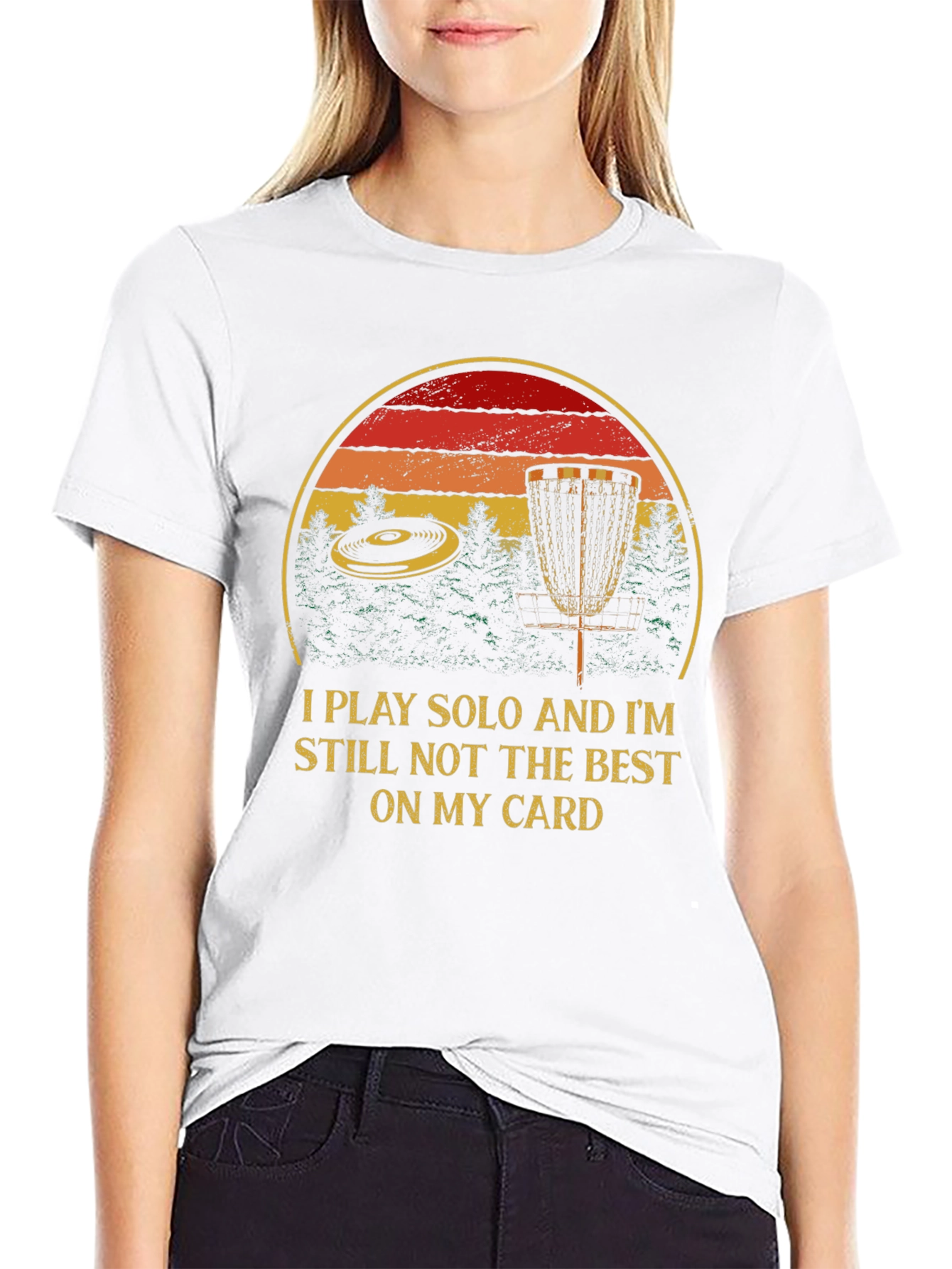 Solo Disc Golf T-Shirt - Funny Disc Golf Apparel
