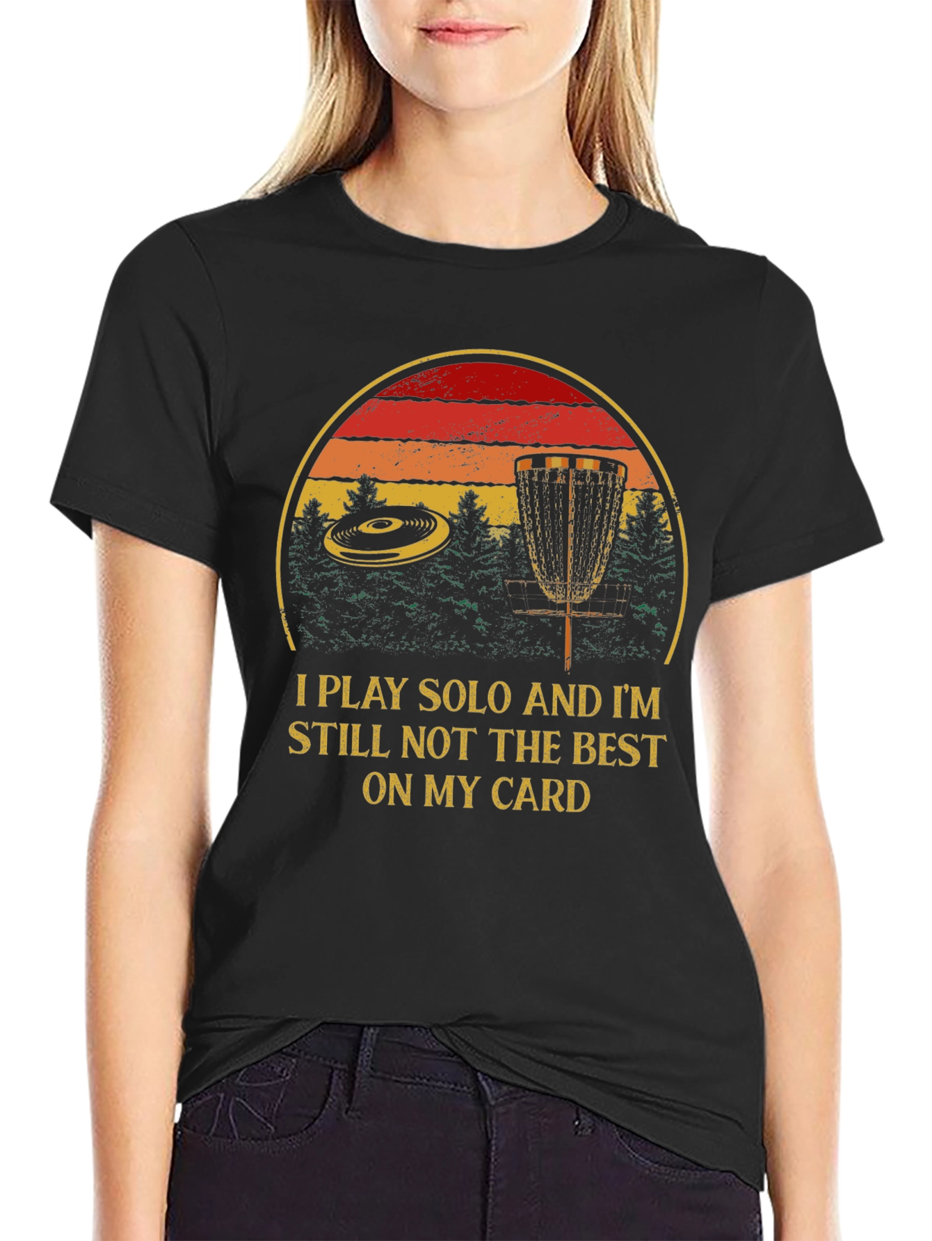 Solo Disc Golf T-Shirt - Funny Disc Golf Apparel