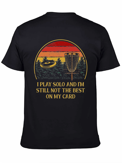 Solo Disc Golf T-Shirt - Funny Disc Golf Apparel