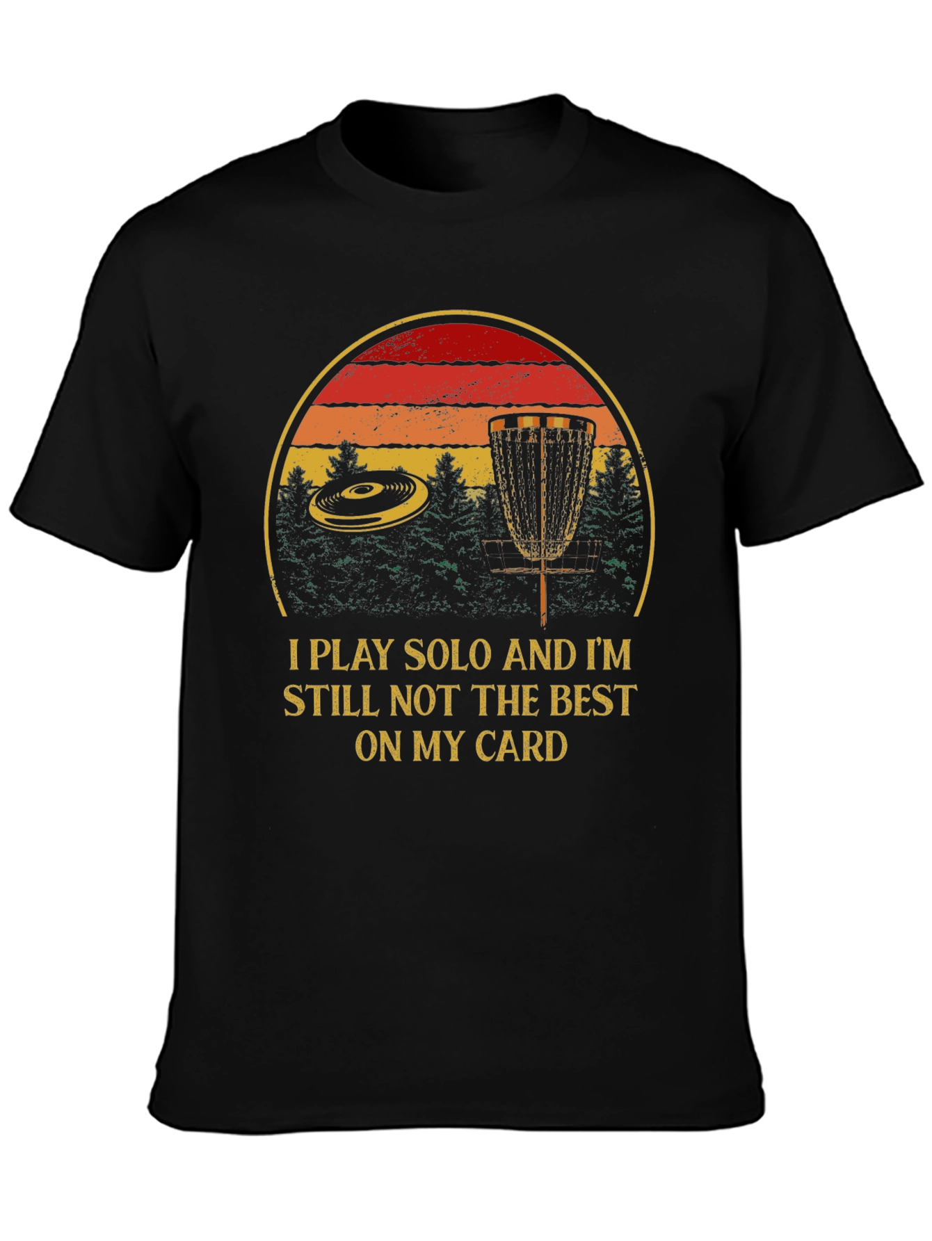 Solo Disc Golf T-Shirt - Funny Disc Golf Apparel