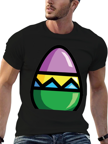 Easter Egg Graphic Tee - Fun Holiday Apparel