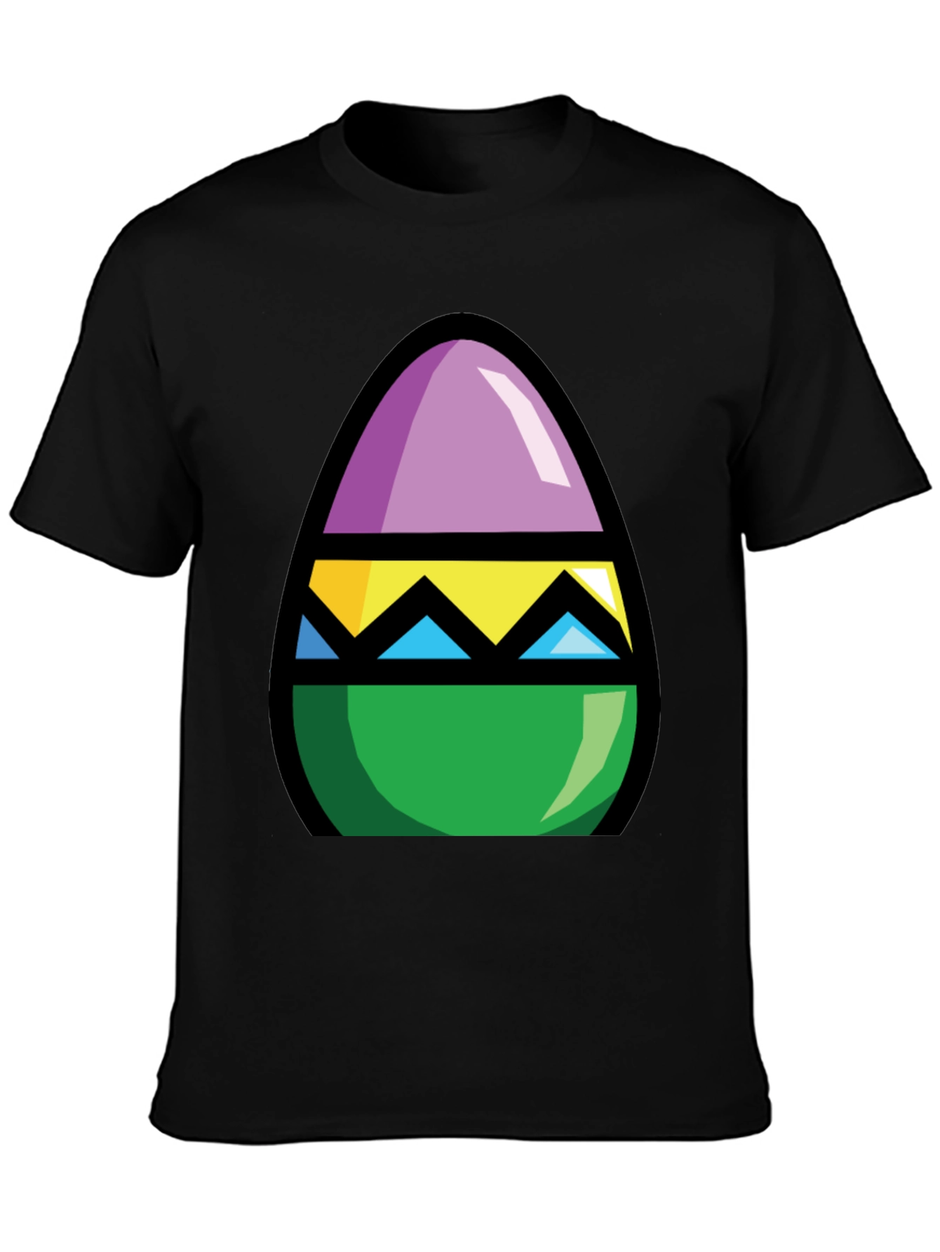 Easter Egg Graphic Tee - Fun Holiday Apparel