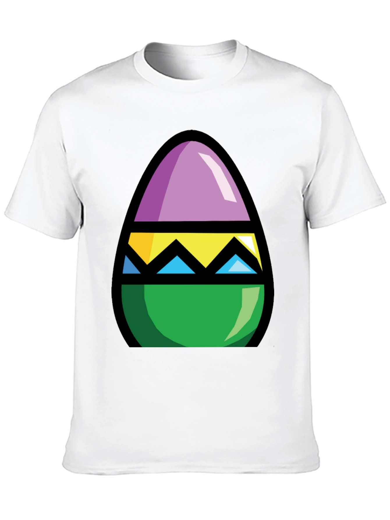 Easter Egg Graphic Tee - Fun Holiday Apparel