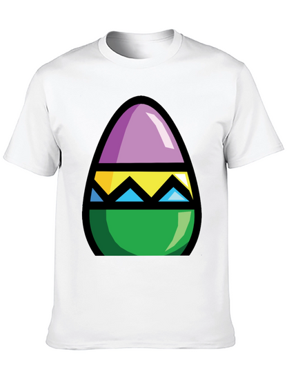Easter Egg Graphic Tee - Fun Holiday Apparel