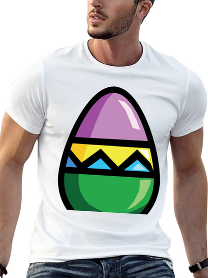 Easter Egg Graphic Tee - Fun Holiday Apparel