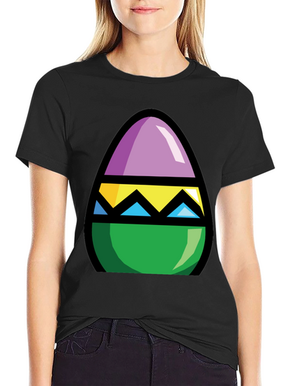 Easter Egg Graphic Tee - Fun Holiday Apparel