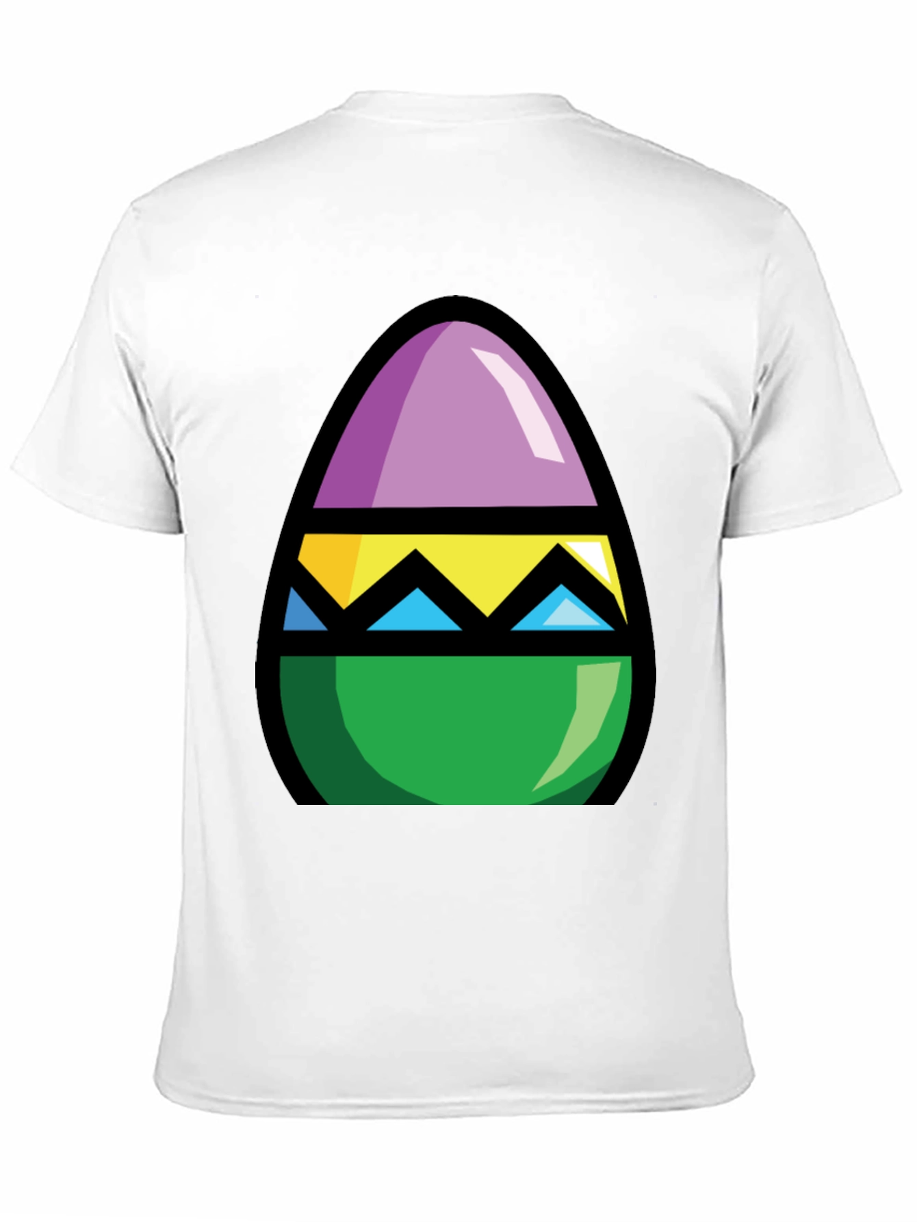 Easter Egg Graphic Tee - Fun Holiday Apparel