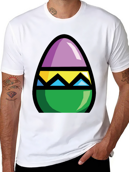 Easter Egg Graphic Tee - Fun Holiday Apparel