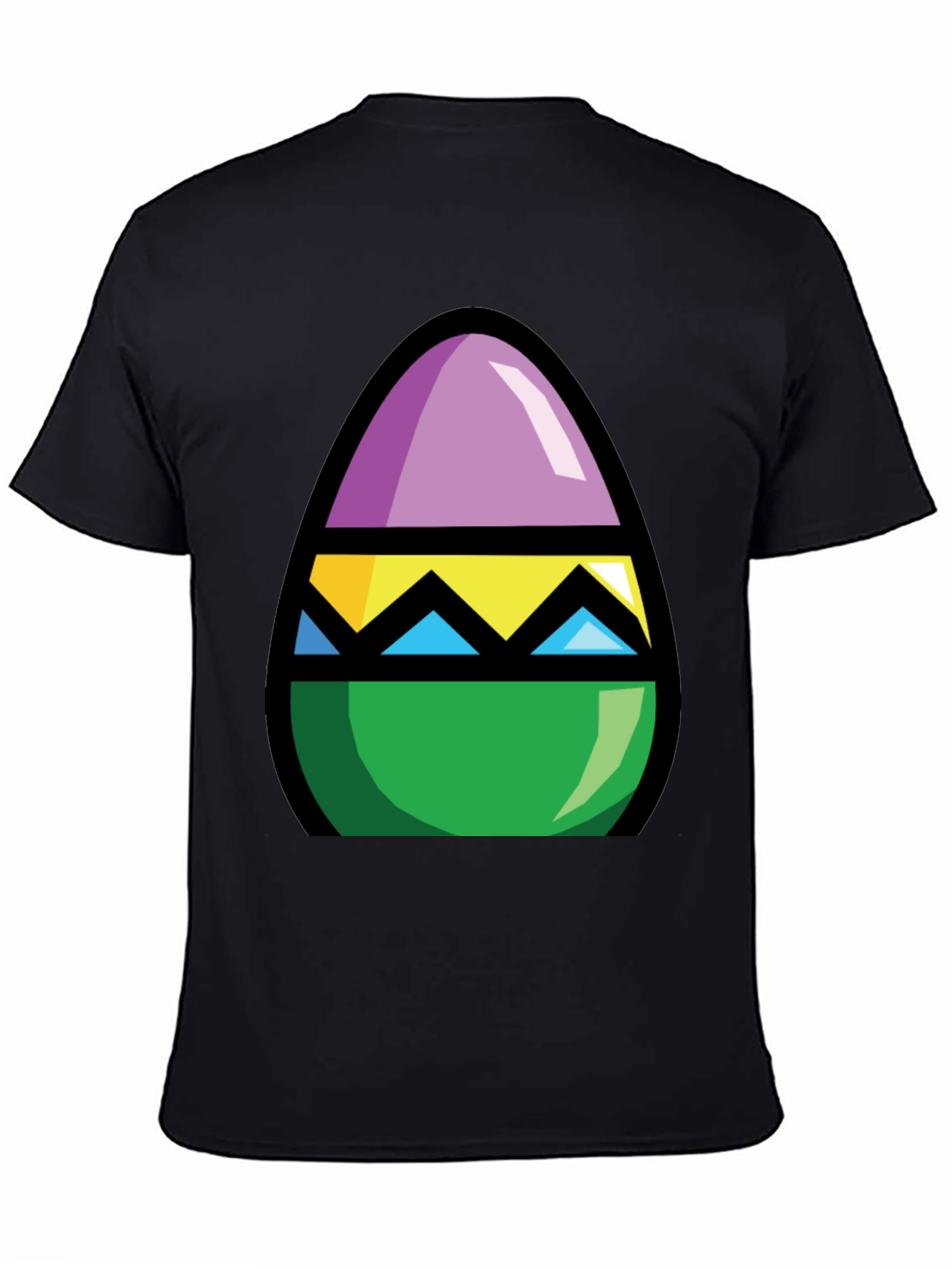 Easter Egg Graphic Tee - Fun Holiday Apparel