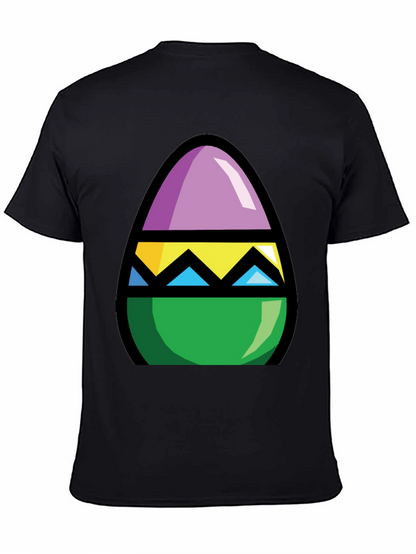 Easter Egg Graphic Tee - Fun Holiday Apparel