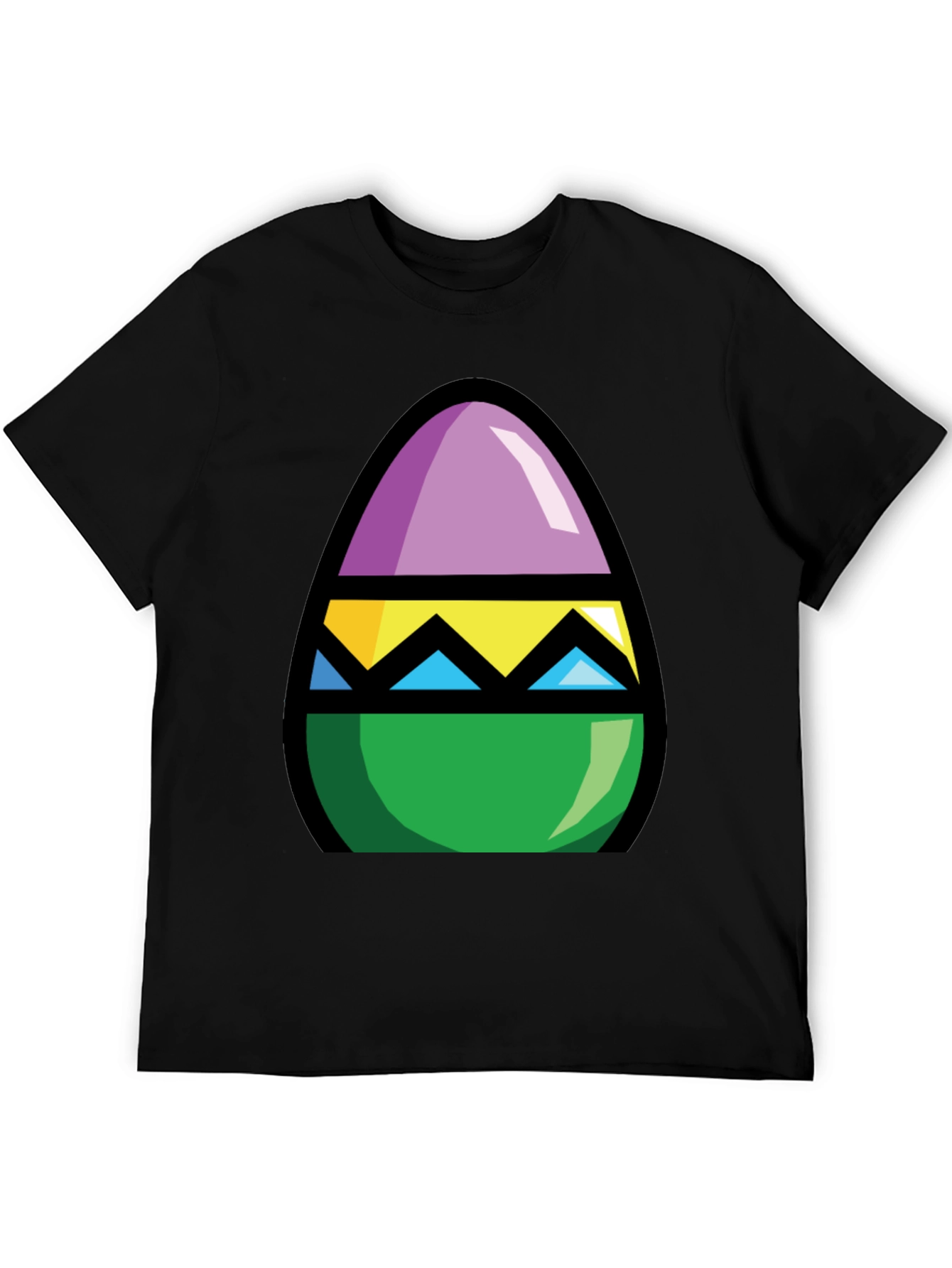 Easter Egg Graphic Tee - Fun Holiday Apparel