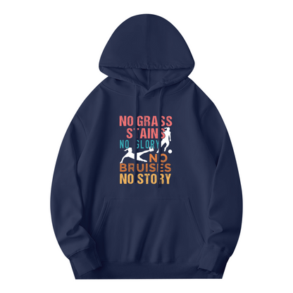 Soccer Stains & Glory No Bruises Hoodie