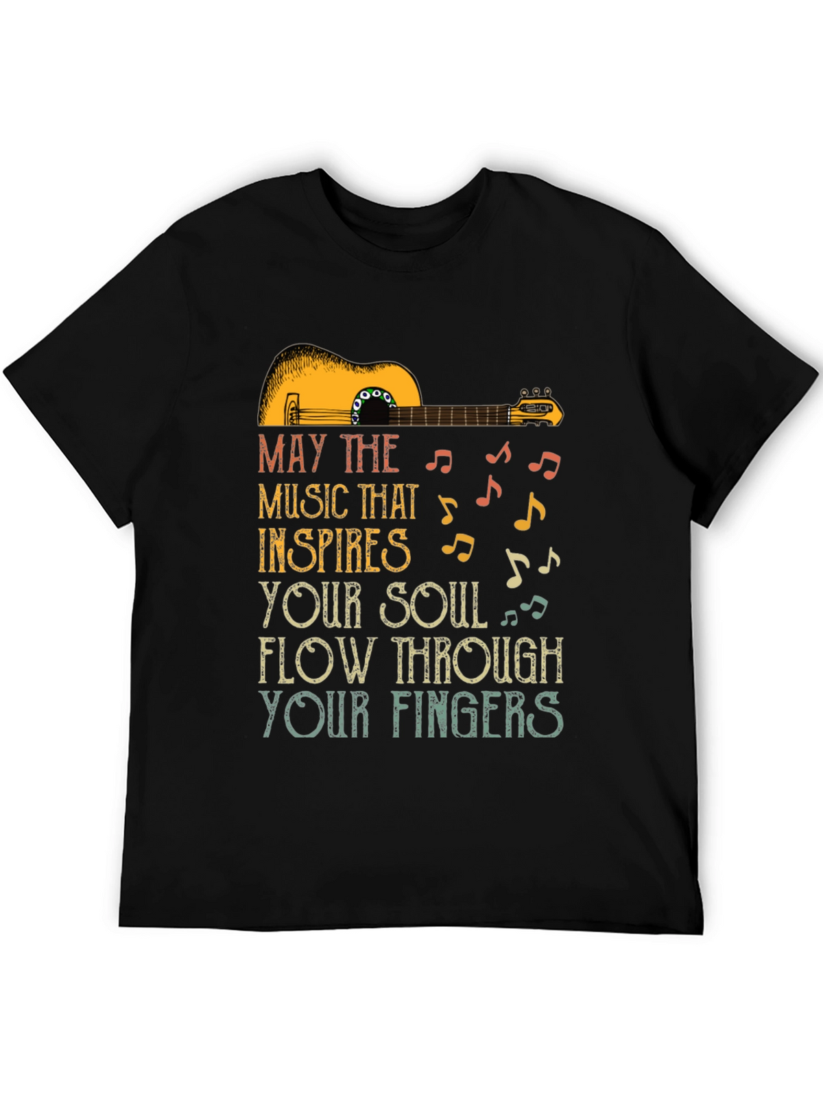 Music Inspiration Graphic Tee - Soulful Design