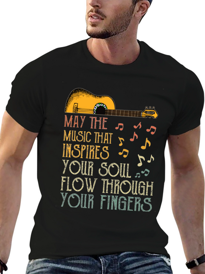 Music Inspiration Graphic Tee - Soulful Design