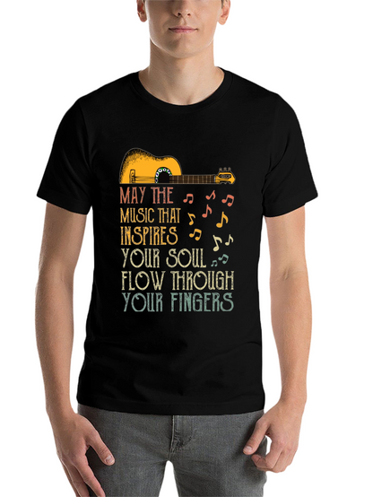Music Inspiration Graphic Tee - Soulful Design