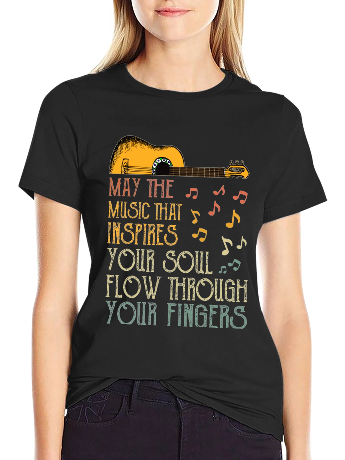 Music Inspiration Graphic Tee - Soulful Design