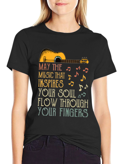 Music Inspiration Graphic Tee - Soulful Design