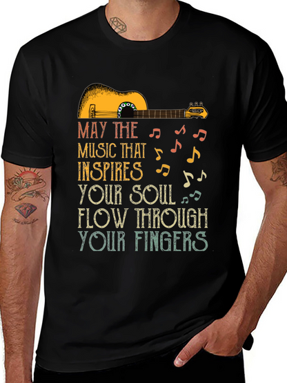 Music Inspiration Graphic Tee - Soulful Design
