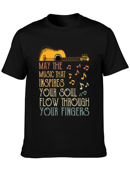 Music Inspiration Graphic Tee - Soulful Design
