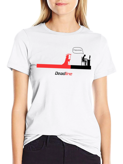 Deadline T-Shirt: Programmer Humor Tee