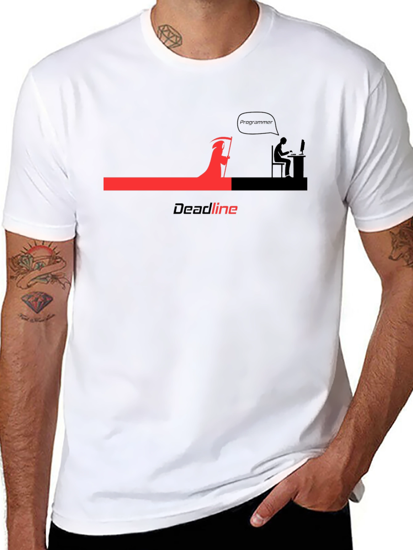 Deadline T-Shirt: Programmer Humor Tee