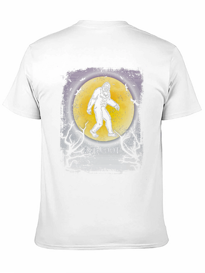Bigfoot Moon Graphic T-Shirt