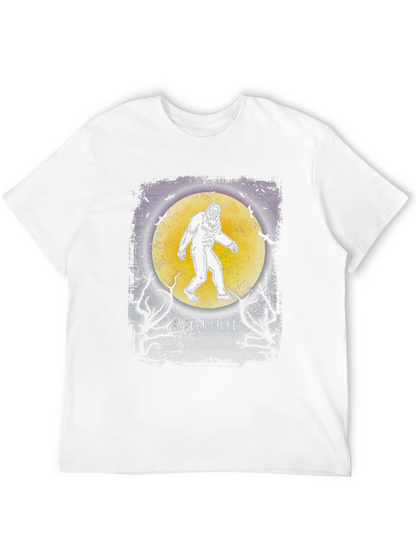 Bigfoot Moon Graphic T-Shirt