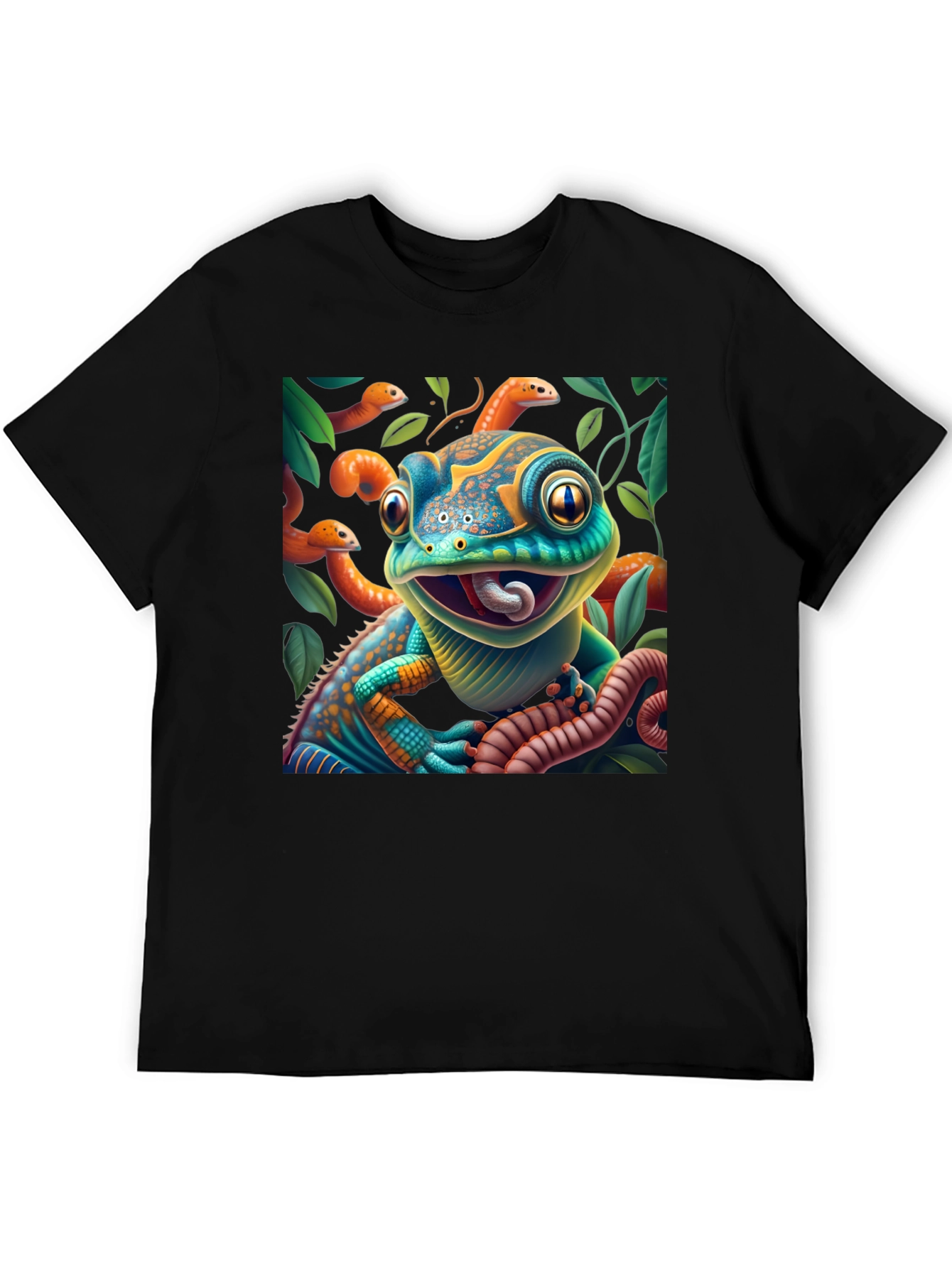 Colorful Chameleon T-Shirt