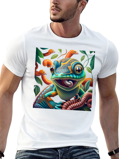 Colorful Chameleon T-Shirt