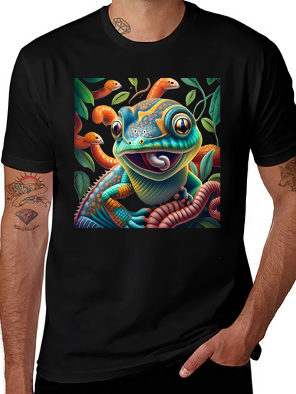 Colorful Chameleon T-Shirt