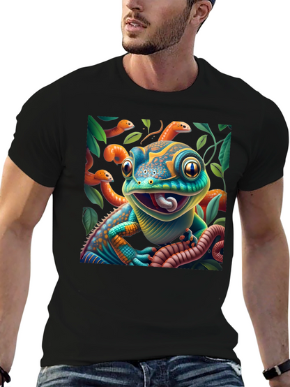 Colorful Chameleon T-Shirt