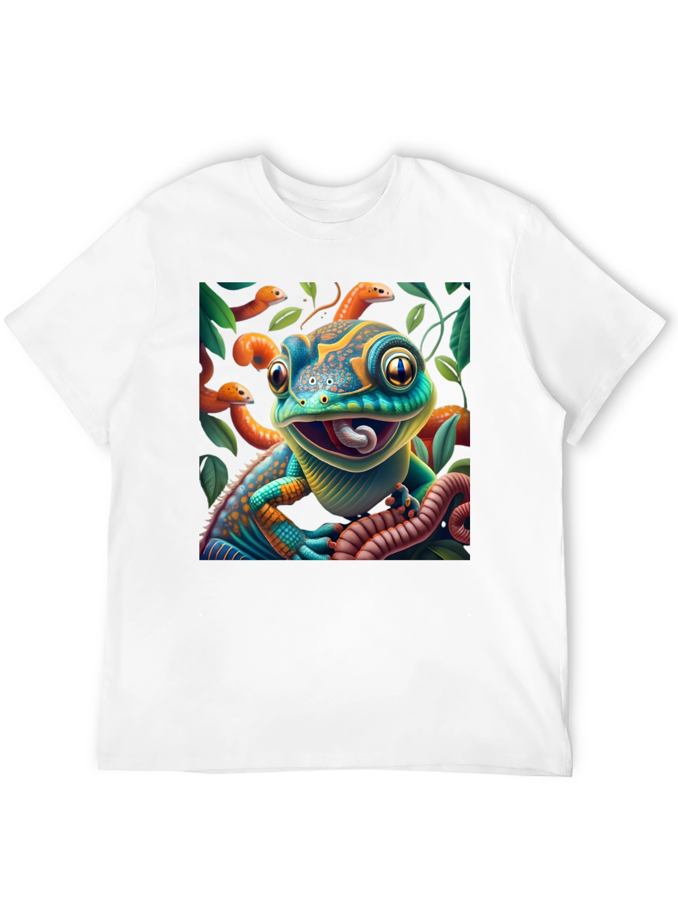 Colorful Chameleon T-Shirt