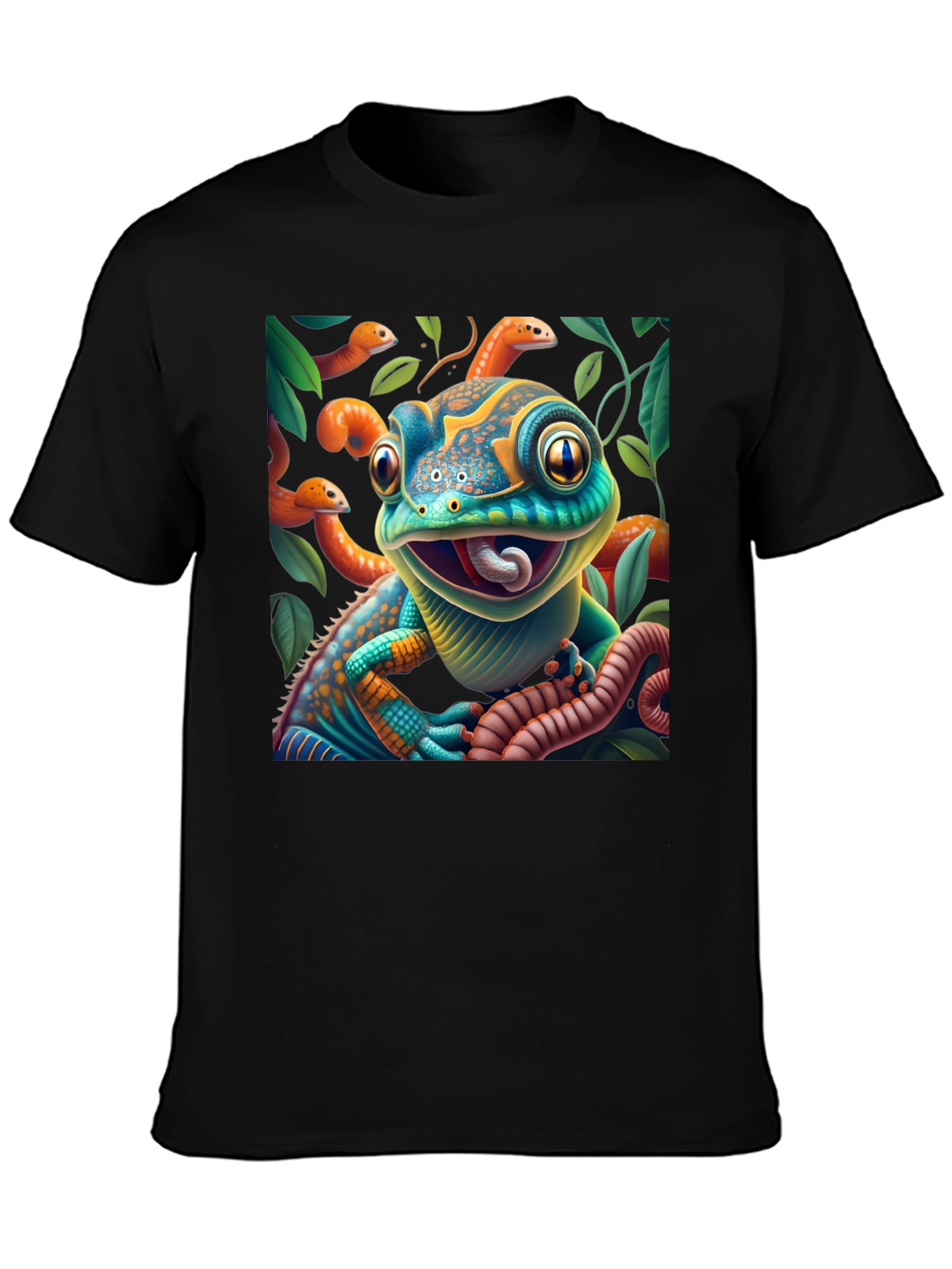 Colorful Chameleon T-Shirt